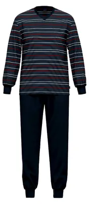 Immagine prodotto di Pigiama lungo da uomo / Abbigliamento da notte del marchio Ammann 50