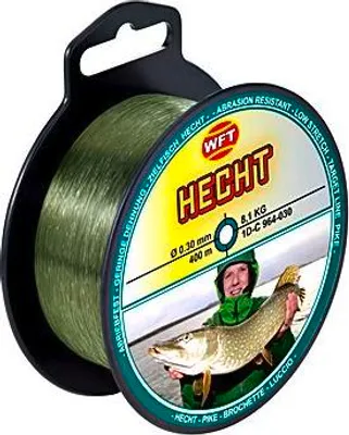 Produktbild von WFT Zielfisch Hecht 400m 0,30mm 8,1kg grün - Angelschnur