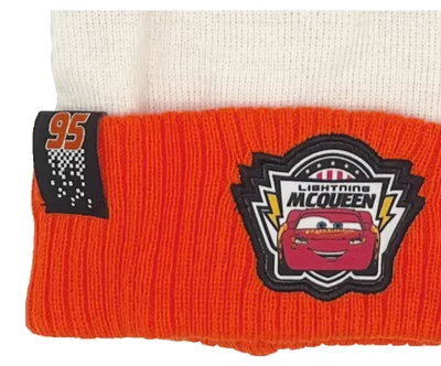 Produktbild von Cars Lightning McQueen Kinder Jungen Bommel-Mütze , Größe:54