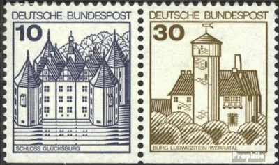 Produktbild von Briefmarken BRD (BR.Deutschland) 1990 Mi W64II Lettersetdruck gestempelt