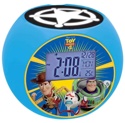 Obrázok produktu pre Lexibook RL975TS, Digitálny budík, Toy Story, Kolo, Modrá, Viacfarebný, Vnútorný, Detské