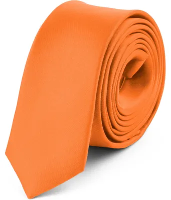 Produktbild von Ladeheid Herren Schmale Krawatte SP-5 (150cm x 5cm, Orange48)