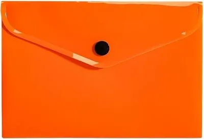 Produktbild von A6-Umschlagmappe aus PP, neonorange – Biurfol
