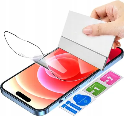 Zdjęcie produktu dla FOLIA OCHRONNA HYDROŻELOWA 3D do iPhone 15 Pro