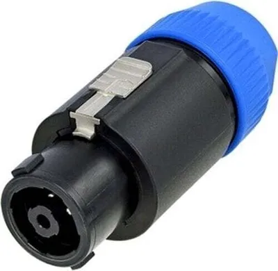Produktbild von Neutrik NTR-NL8FC, Schwarz, Blau, Messing, Polyamid, Zink Stahl, UL,CSA, UL 94 HB, IEC 68-2-20, -30 - 80 °C, 35,4 mm, 85 mm