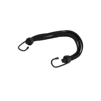 Produktbild von XLC 4-fach Spanngummi mit 2 Haken 10mmx450/650mm, schwarz (1 Stück)