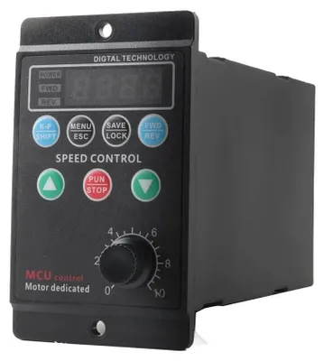 Obrázek produktu pro Regulátor otáček motoru – frekvenční měnič – 750 W – 220 V střídavého proudu – dopředu/dozadu – plynulá regulace otáček