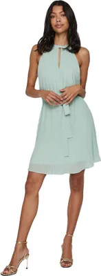 Immagine prodotto di Vila Juliette Plisse Abito corto senza maniche Verde 42 Donna Verde 42