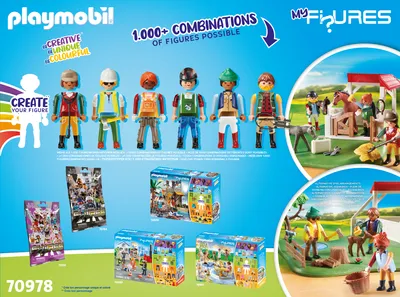 Produktbild von PLAYMOBIL myFigures 70978 My Figures: Horse Ranch