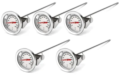 Obrázek produktu pro 5 kusů, teploměr s dlouhou sondou, rozsahu 0-300 °C