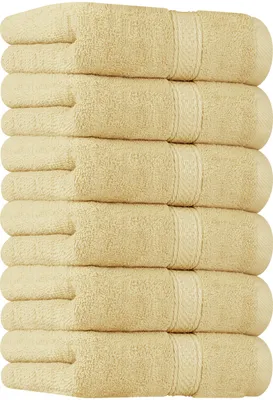Produktbild von Utopia Towels Handtücher Set Baumwolle, 41x71 cm, 6er Pack, Beige