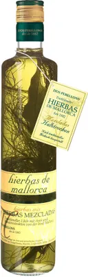 Produktbild von Dos Perellons Hierbas Mezcladas mit Zweig 70cl