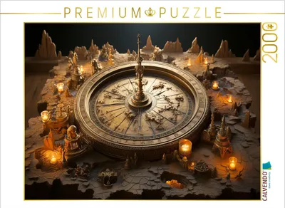 Produktbild von CALVENDO Puzzle Ein Motiv aus dem Kalender Antike Wegweiser | 2000 Teile Lege-Größe 90x67cm Foto-Puzzle für glückliche Stunden