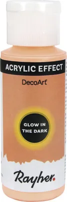 Produktbild von Fluoreszierende Acrylfarbe 59 ml - orange
