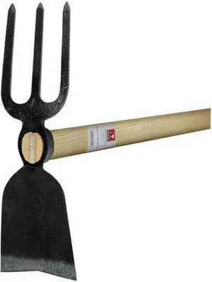 Produktbild von IDEAL Gartenhacke 3Zk. breit 135cm Eschenstiel