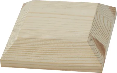 Produktbild von Abdeckkappe für Holzpfosten 105x105x25mm aus nordischer Fichte (382)