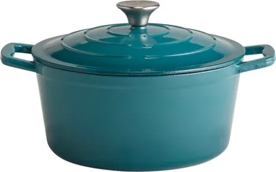 Image de APS 5 Stars marmite avec couvercle, hauteur  115 mm, ø  250 mm turquoise/creamy