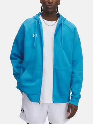 Produktbild von Under Armour Herren Rival Fleece FZ Hoodie blau Größe L