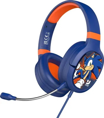 Produktbild von OTL Technologies Sonic Boom SH0901, Verkabelt, Gaming, 230 g, Kopfhörer, Blau, Rot