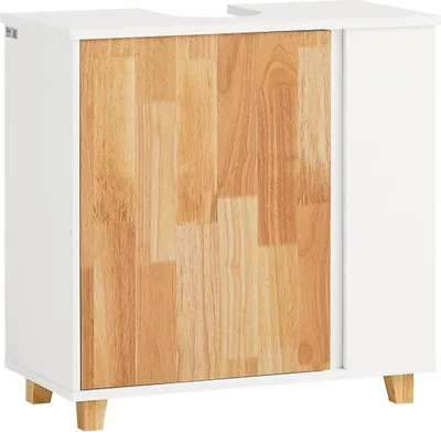 Immagine prodotto di BZR75-W, mobiletto lavabo, bianco, circa 60 x 60 x 29 cm