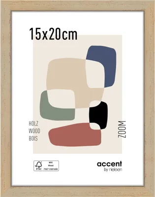 Produktbild von accent by nielsen Holz Bilderrahmen Zoom, 15x20 cm, Gold