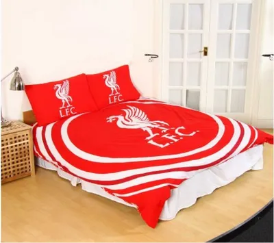 Obrázek produktu pro Liverpool FC - Ložní prádlo "Pulse", oboustranné BS3400 (manželská postel) (červená/bílá)