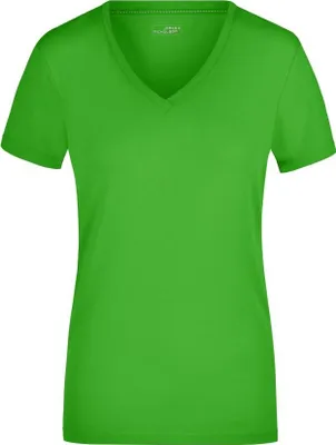 Produktbild von T-Shirt aus weichem Elastic-Single-Jersey lime-green, Gr. M