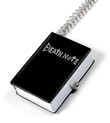 Produktbild von Vintageparts Kettenuhr Notizbuch des Todes schwarz Manga Death Note 1 Stück
