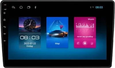 Zdjęcie produktu dla Citroën C5 (2008-2017) Seria S Radio samochodowe z systemem Android – ekran dotykowy QLED 1280x720, CarPlay, Android Auto, Bluetooth, WiFi, 3 porty USB, RDS, podzielony ekran, PiP – podwójny DIN