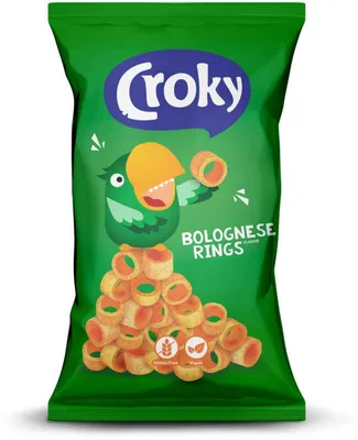Produktbild von Croky - Croky Riegel, Geschmack: Bolognese, Packung mit 75 g