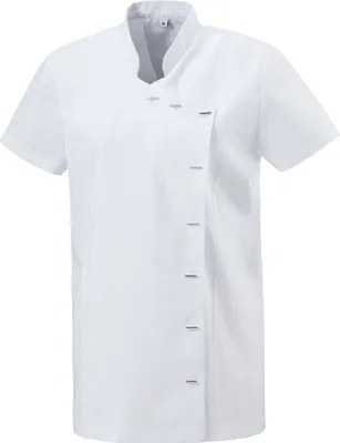Produktbild von Tunikajacke weiß Gr. 4XL : 4XL : weiß : 50% Baumwolle 50% Polyester 175 g/m²