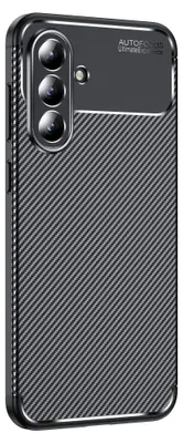 Produktbild von Handy Hülle für Samsung Galaxy A56 5G Carbon Look Cover Case Schutzhülle Farbe: Schwarz