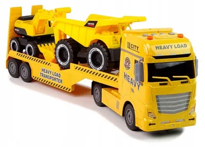 Produktbild von Elefun Transporter Set mit Bagger & Kipplaster, Licht & Sound