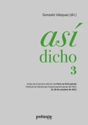Produktbild von Así dicho 3