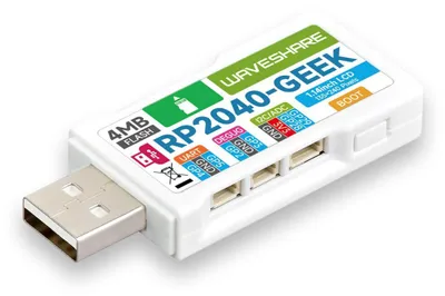 Produktbild von WaveShare RP2040-GEEK Development Board with 1.14inch 65K Color LCD