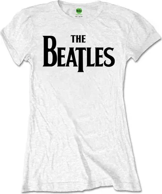 Produktbild von The Beatles Drop T White M Damen T-Shirt