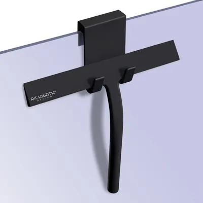 Image de RICHMIRTH, raclette en silicone pour vitres et surfaces, largeur 22,9 cm. Idéale pour les douches et les fenêtres