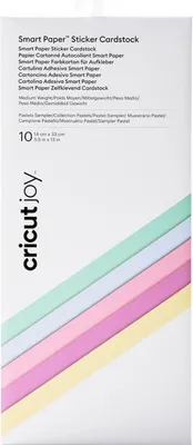 Produktbild von Cricut Joy Smart Sticker Cardstock Farbkarton Mint, Blau, Lila (2008872)