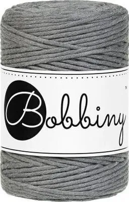 Zdjęcie produktu dla Bobbiny Macrame Cord 1,5 mm 100 m Stone Grey Sznurek