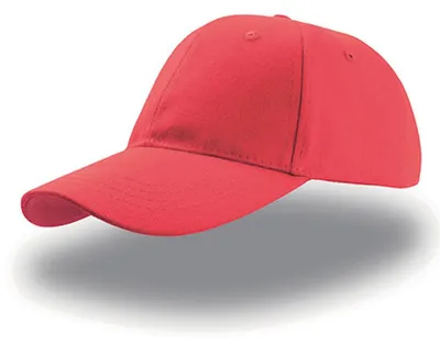Produktbild von Atlantis  | Liberty Six Cap / Kappe / Mütze / Hut - Farbe: Red - Größe: One Size