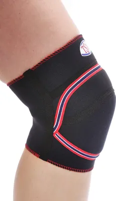 Produktbild von TSM Sportbandage Kniebandage mit Polyamid-Polster für optimalen Schutz, Schwarz