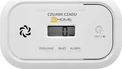 Productafbeelding van EURA-TECH Koolmonoxidmelder EL HOME CD-17Av2300/B met luid alarm en LCD-display