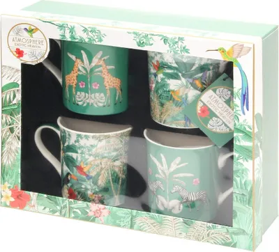 Produktbild von Becher im Set Exotic 4 Stck.