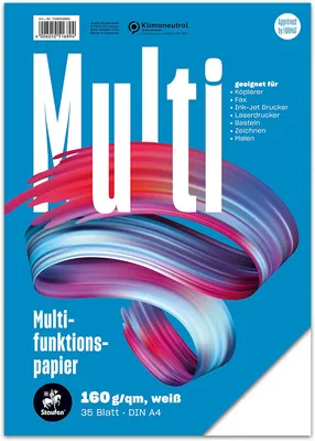 Obrázek produktu pro Staufen® 734051689 Multifunkční papír 7X PLUS - A4, 160 g/m2, bílý, 35 listů