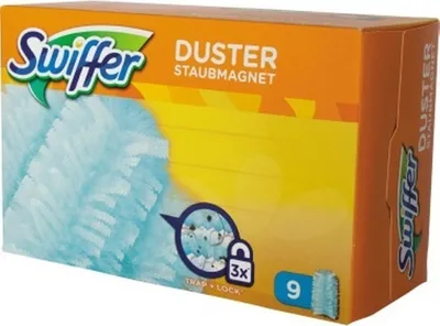 Produktbild von Sada magnetů na prach do mopu Swiffer s 9 utěrkami Swiffer