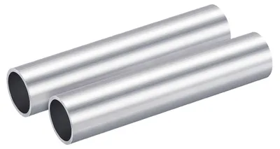 Aluminium-Rundrohre 22x19 mm, 100 mm Länge, 2 Stück