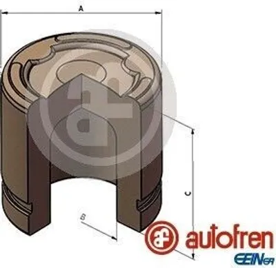 Produktbild von AUTOFREN SEINSA Bremssattel-Kolben für OPEL Karl (C16) 52mm Stahl