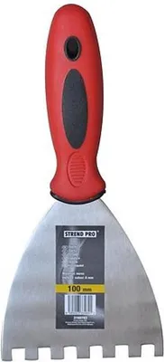 Produktbild von Spachtel Strend Pro S8006, 100 mm, Maurer, Zahn 08 mm, Inox/Edelstahl