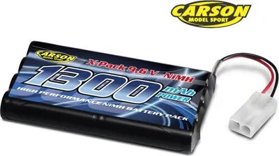 Produktbild von Carson Racing Pack 1300MAh NI-MH 9,6V Akku