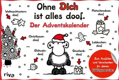 Produktbild von Sheepworld: Ohne Dich ist alles doof - Der Adventskalender